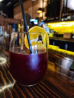 Red wine sangria (sweet)