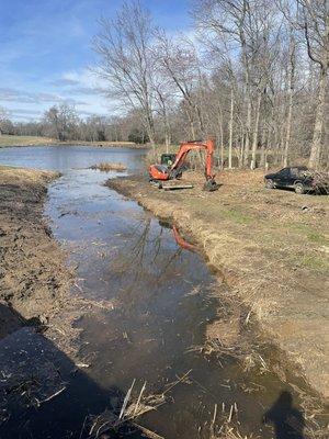 Stream / Ditch cleaning