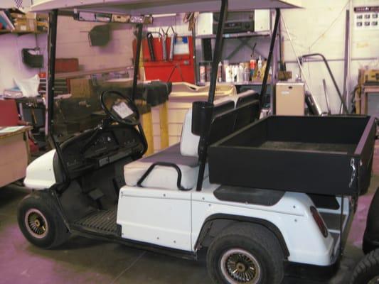 How About a Cargo Box on a New, Used or Rebuilt Golf Car