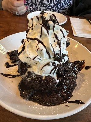 Whoa! Chocolate Molten Lava!