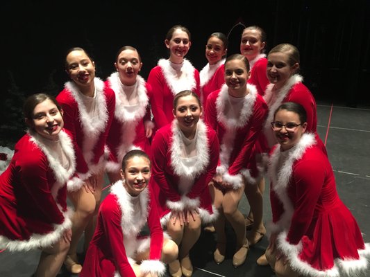 Senior dancers perform at TTP's Annual Holiday Performance and Toy Drive