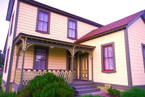 Price House Restored. Amazing job 
 done by volunteers spanning decades.