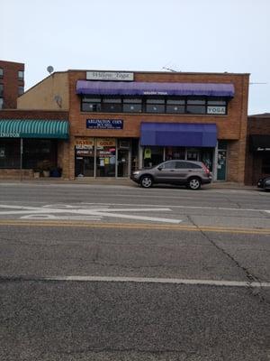 Transformations is located inside Willow Yoga! Look for our purple awnings.