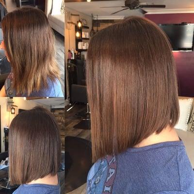 Cut and color by Grace