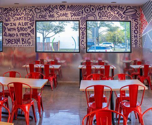 Dave's Hot Chicken - Interior Pic - Fort Worth, TX - Cockrell Ave.