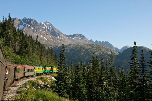 White Horse Railroad in Alaska