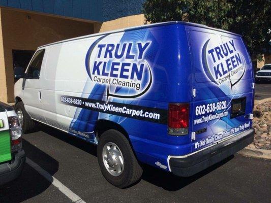 One of our van ready to work for you