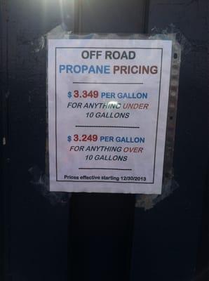 Soco DOES sell propane to the public.