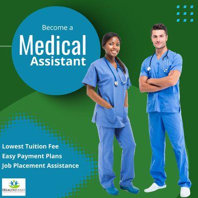 HealthStaff Training Institute helps you to be a vital asset to any healthcare or medical facility. Enroll in our Medical Assistant program