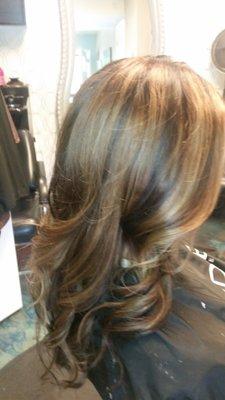 Balayage/ hair painting by Darlene Navarro