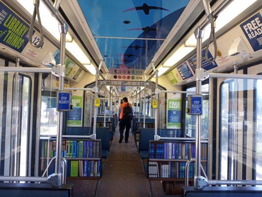 Train interior