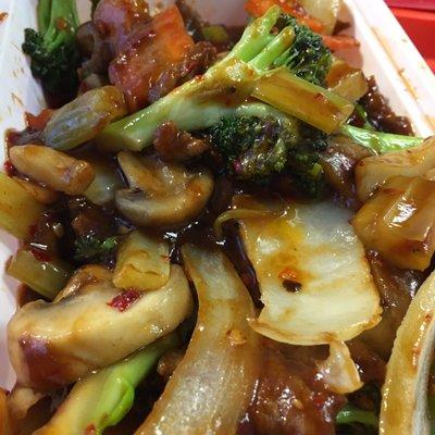 Szechuan Beef and Broccoli