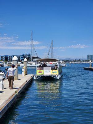 Marina del Rey WaterBus at Del Rey Landing