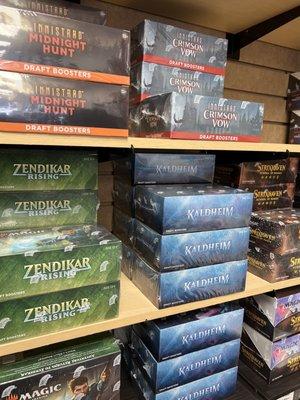 Magic the Gathering boxes