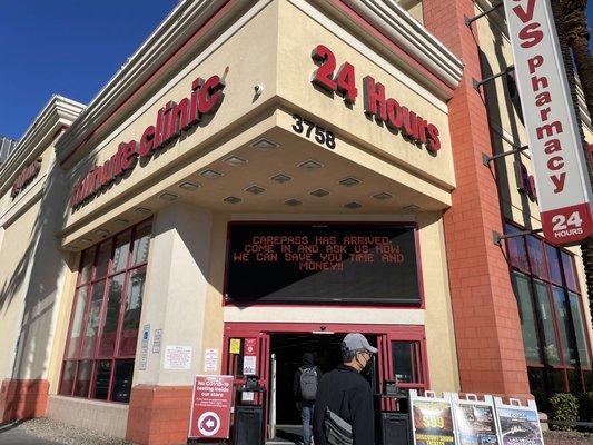 This CVS Pharmacy is conveniently located next to Eataly - Las Vegas