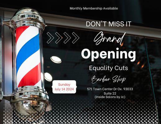 Equality Cuts Barbershop