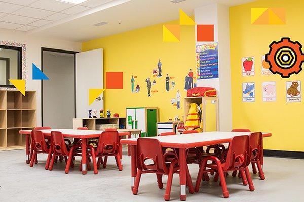 Fun and inviting spaces create the best learning environments.