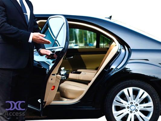 Luxury sedan provided by Access Limousine and Car Service of Secaucus NJ