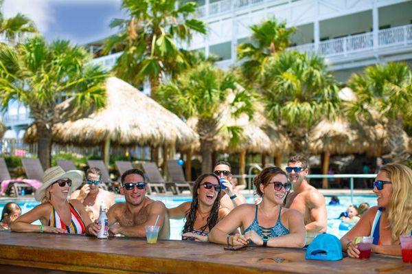 Pool Bar at Waves Resort | Corpus Christi TX