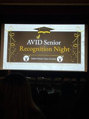 SKSD AVID Senior Recognition Night