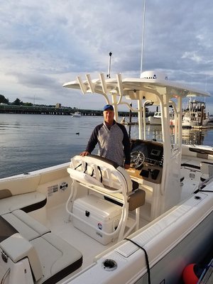 Capt. Len and the new 2018 Robalo