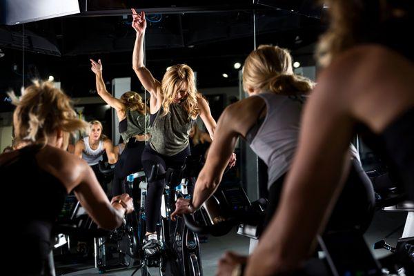 Heart pumping SPIN kicks off the Best.Workout.Ever!