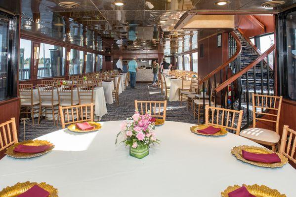 Inside the Crystal Coast Lady, first cabin