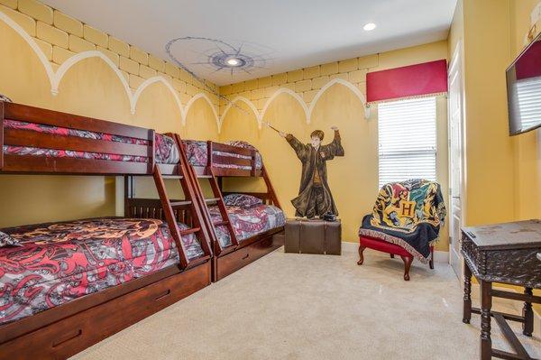 Orlando vacation rental homes - 12 Bedroom resort home Harry Potter bedroom