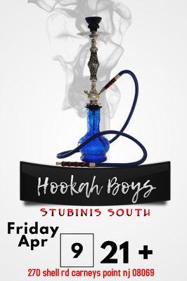 Hookah Boys are coming with something special4u Bea& Christiana will b Serving u up your cocktails.So swing through have a drink & a hookah!