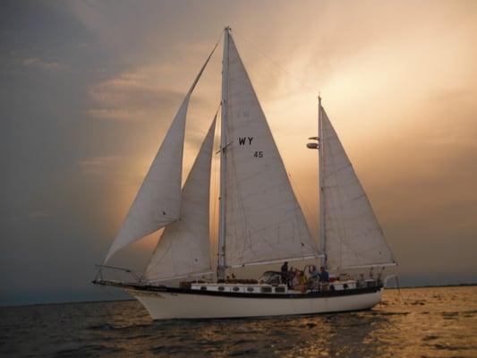 Elegant,Enchanting Classic Sailing Vessel