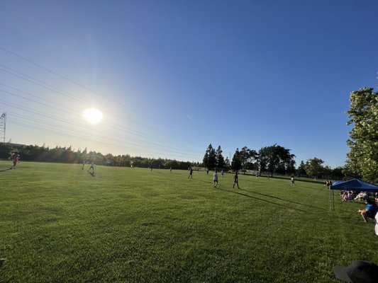 Kiddos soccer game!