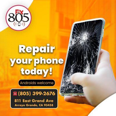 Repair Your Phone Today! #androidswelcome #fix805