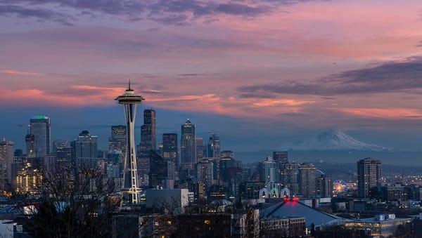 Landscape of Seattle by our photographer