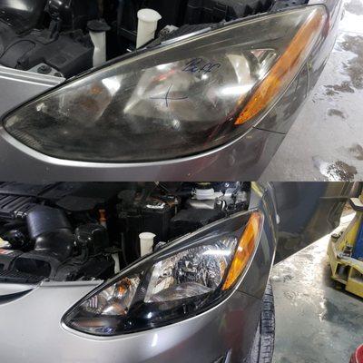 Headlight Restoration Service