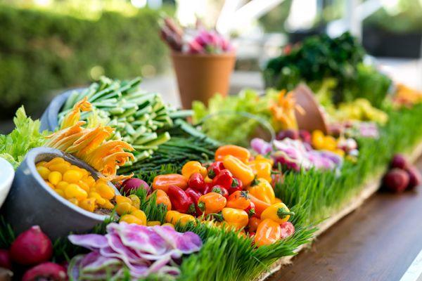 An edible table