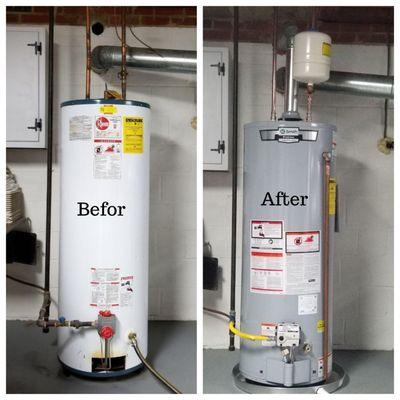 Install New Water Heater