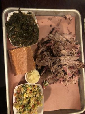 Pulled pork platter