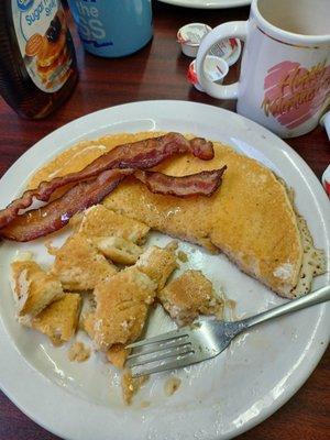 Pancake & bacon