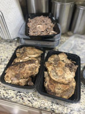 French onion pork chops