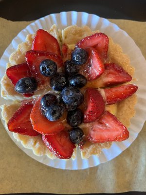 Fresh Fruit tart from Gran Forno Bakery...