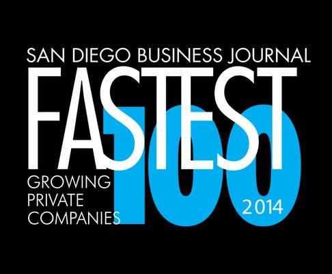 SDBJ Fastest Growing Private Companies 2014