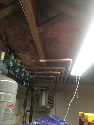 Flow checks and more heating pipes