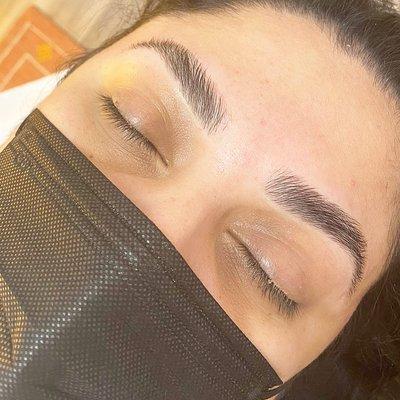 Brow lamination