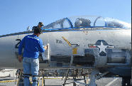 Aircraft detailing- F-14 on the USS Midway