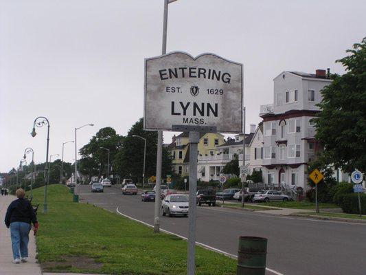 Entering Lynn from Swampscott.