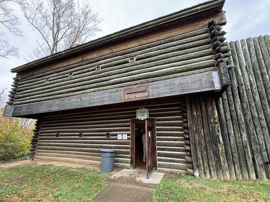 Fort Boonesborough State Park living history museum on October 27, 2023