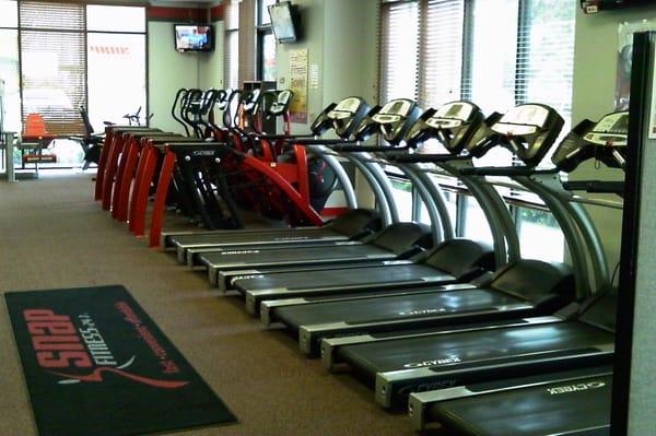 Snap Fitness Gym in Gilroy:  Treadmills