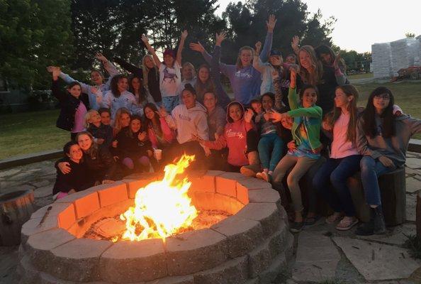 All the campers look forward to our evening Camp fires after long fun days at camp