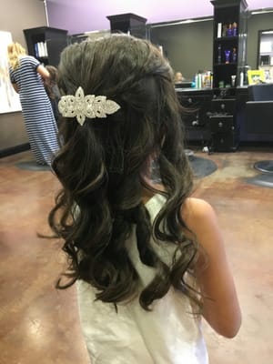 Got hair done for wedding...