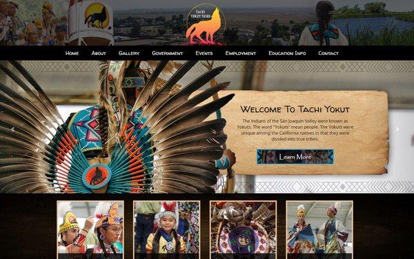 Tachi Tribe website, California!